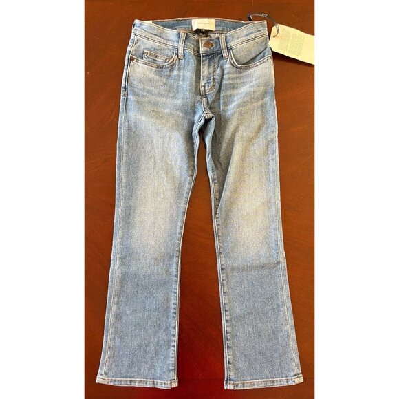 Current/Elliott NWT The Scooped Ruby Crop Jeans Size 23 Straight Cropped - Picture 3 of 12